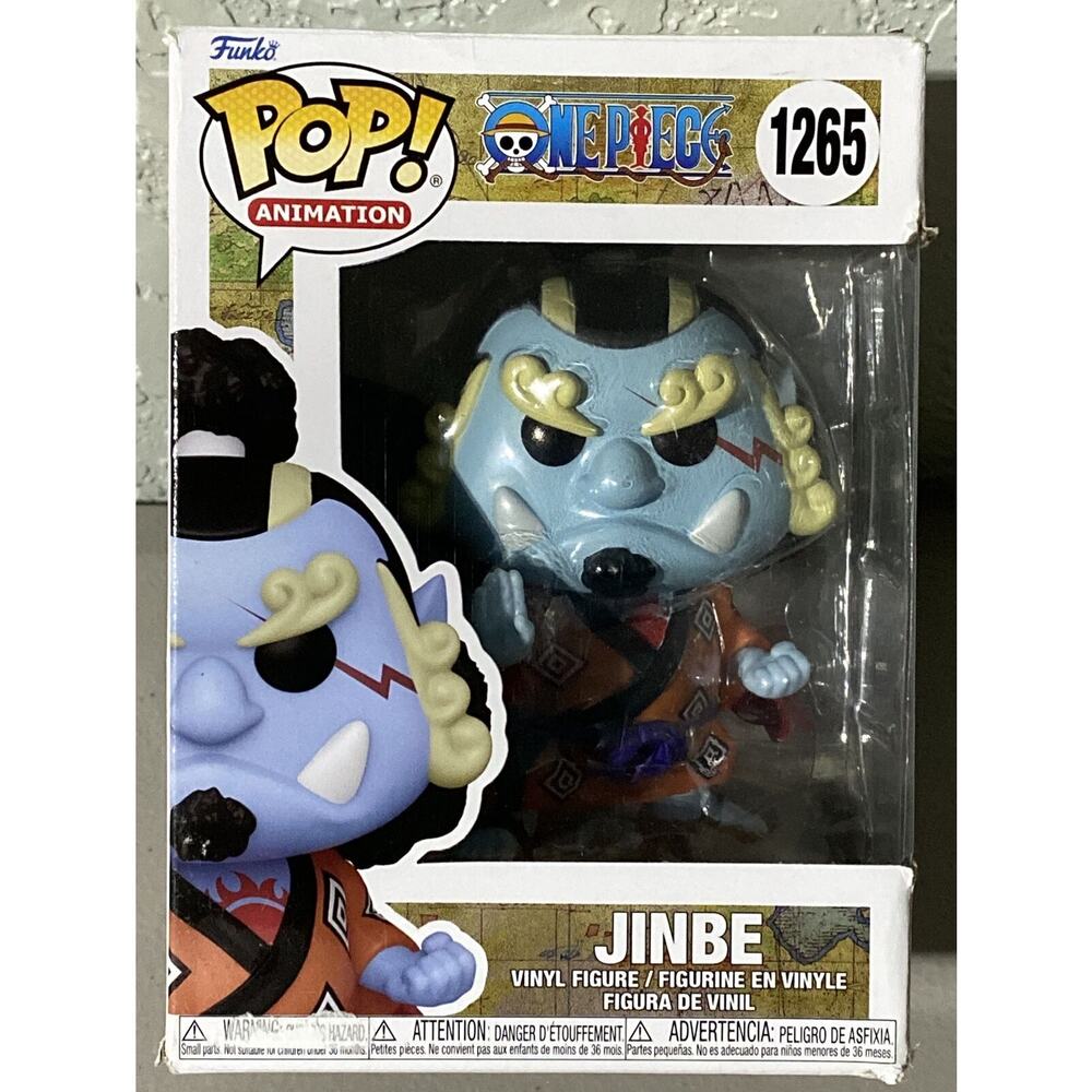 One Piece Japanese Anime JINBE #1265‎ CHASE Funko Pop Vinyl Figure